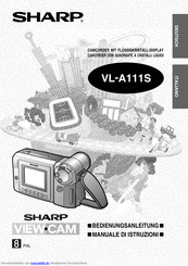 Sharp VL-A111S Bedienungsanleitung