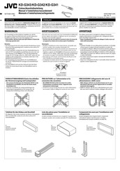 JVC KD-G342 Installationsanleitung