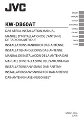JVC KW-DB60AT Installationsanleitung