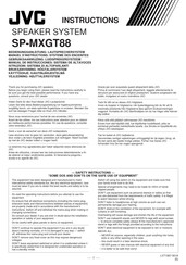 JVC SP-MXGT88 Bedienungsanleitung