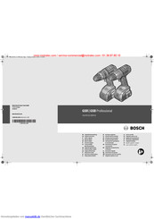 Bosch GSR Professional 14,4 V-LI Originalbetriebsanleitung