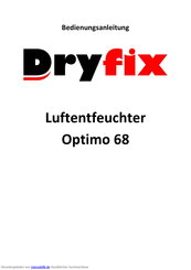 Dryfix Optimo 68 Bedienungsanleitung
