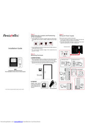 FingerTec Q2i Installationsanleitung