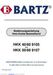 Bartz HKK 40/60 Bedienungsanleitung