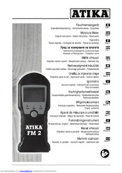 ATIKA FM 2 Originalbetriebsanleitung