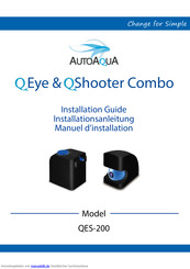 AutoAqua QShooter Combo QES-200 Installationsanleitung