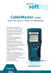 Softing CableMaster CM400 Handbuch