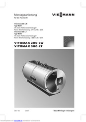 Viesmann Vitomax 300-LT Typ M343 Montageanleitung