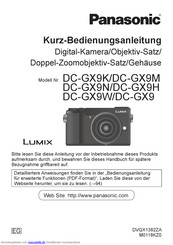 Panasonic Lumix DC-GX9W Kurzbedienungsanleitung