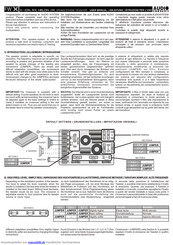 Audio System FW X Anleitung