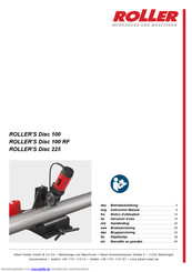 ROLLER Disc 100 Betriebsanleitung