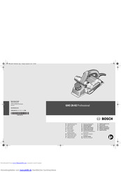 Bosch GHO 26-82 Professional Originalbetriebsanleitung