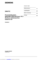 Siemens BRAUMAT Classic V5.3 Handbuch