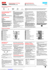 Lenovo ThinkStation P500 Benutzerhandbuch