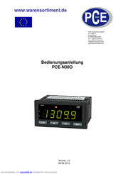 PCE Instruments PCE-N30O Bedienungsanleitung