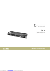 Thomann STAIRVILLE DM 44 Bedienungsanleitung