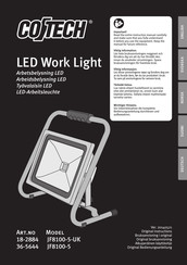 CO/Tech JF8100-5-UK Bedienungsanleitung