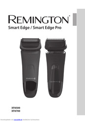 Remington XF8700 Smart Edge Pro Bedienungsanleitung