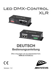 JB Systems LED DMX-CONTROL XLR Bedienungsanleitung