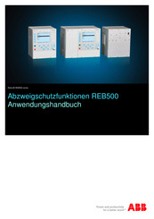 ABB REB500 Series Anwendungshandbuch