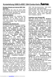 Hama 00049257 Kurzanleitung