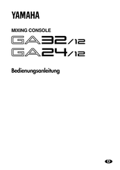 Yamaha GA24/12 Bedienungsanleitung