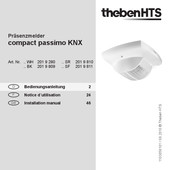 ThebenHTS compact passimo KNX BK Bedienungsanleitung