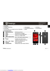 Prestigio MultiPhone PAP4020DUO Schnellstartanleitung