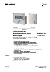 Siemens REV-R.03/1 Installationsanleitung