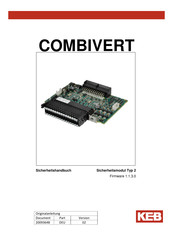 KEB Combivert F6 Sicherheitshandbuch