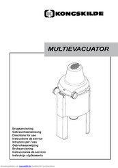 Kongskilde Multievacuator 175 Gebrauchsanweisung