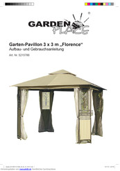 Garden Place Florence Aufbau- Und Gebrauchsanleitung