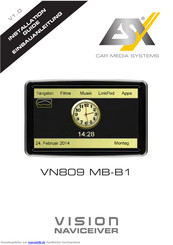 ESX VN809 MB-B1 Einbauanleitung