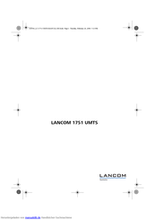 Lancom Systems 1751 UMTS Benutzerhandbuch