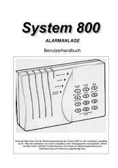 Indexa System 800 Benutzerhandbuch
