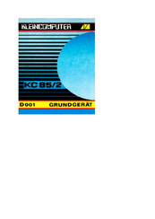 Kleincomputer KC85/2 Handbuch