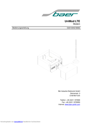 Baer UniMod LTE Bedienungsanleitung