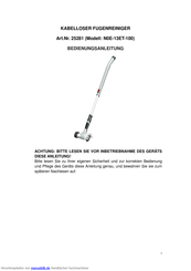 Eurotops 25281 Bedienungsanleitung