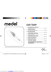 Medel EAR TEMP Gebrauchsanweisung