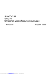 Siemens SM 338 Handbuch