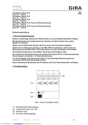 Gira 1004 00 Bedienungsanleitung