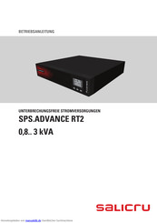 Salicru SPS.ADVANCE RT2 Betriebsanleitung