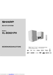Sharp XL-BD601PH Bedienungsanleitung