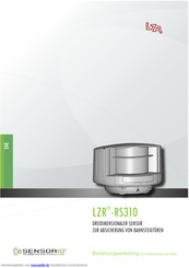 Sensorio LZR-RS310 Bedienungsanleitung