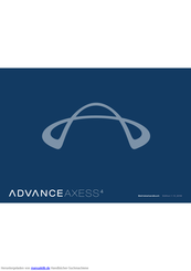ADVANCE AXESS 4 Betriebshandbuch