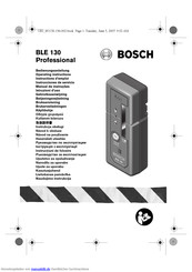 Bosch BLE 130 Professional Bedienungsanleitung
