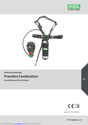 MSA PremAire Combination Gebrauchsanleitung