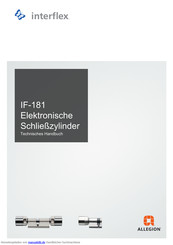 Interflex IF-181 Technisches Handbuch