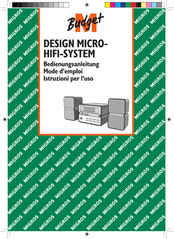 MIGROS Design Micro-HiFi-System M-Budget Bedienungsanleitung
