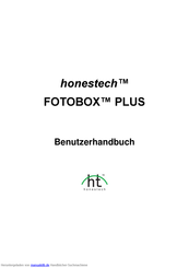 Honestech FOTOBOX  PLUS Benutzerhandbuch